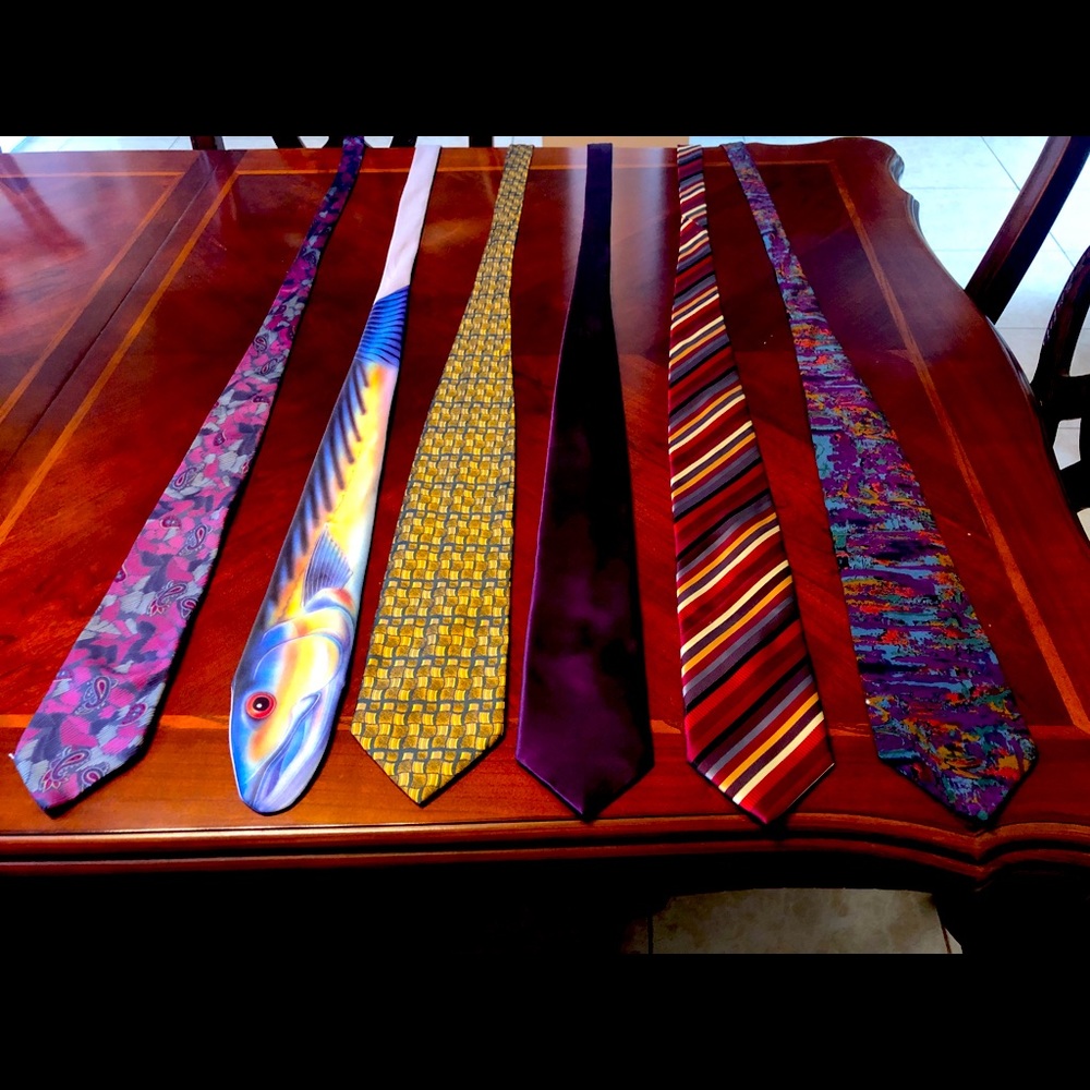 Various Men’s Neckties, see pictures for the brands.